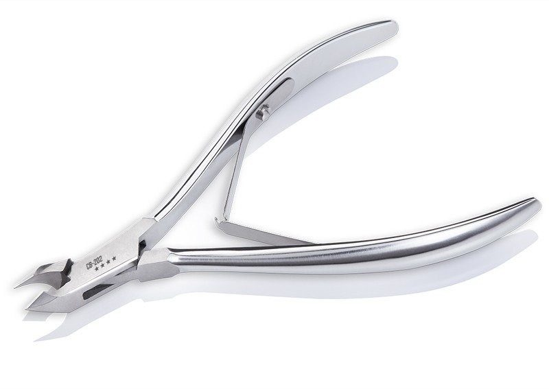 ACTIVESHOP OMI PRO-LINE CĄŻKI CB-202 CUTICLE NIPPER JAW12/4MM LAP JOINT activeshop-113072