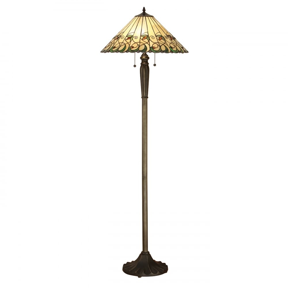 Interiors Lampa stojąca TIFFANY JAMELIA 64192 INTERIORS 64192/INT/CUBI