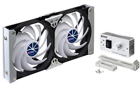 Titan TTC-SC09TZ wentylator do lodówek, 120 mm, wielokolorowy TTC-SC09TZ(B)