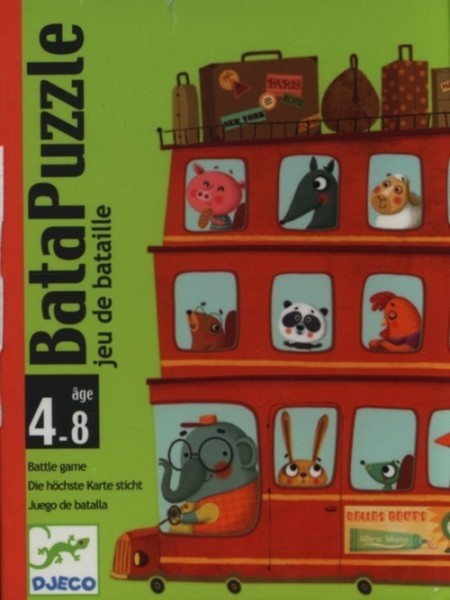 Djeco Gra karciana BataPuzzle