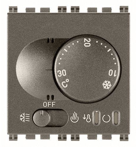 Termostat elektroniczny 230V, metal, 2M 19440.M