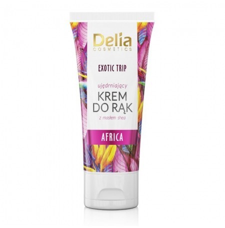 Delia EXOTIC TRIP AFRICA KREM DO RĄK 50ML UJĘDRNIAJĄCY