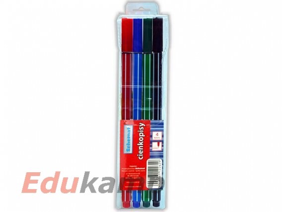 Schemat Cienkopisy 4 kolory SCHEMAT 0.4mm 2629 00030SCH