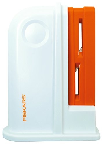 Fiskars f8620 scherensc ostrzałka uniwersalna, stal nierdzewna, Biały, 14 x 3,5 x 10 cm 3359900086209