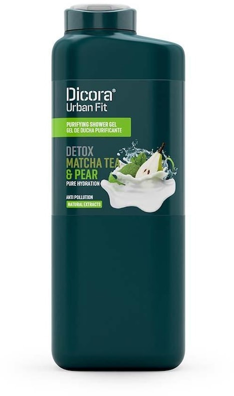 Dicora Urban Fit Produkty Dicora Urban Fit Żel pod prysznic Detoks Herbata Matcha i Gruszka 400 ml