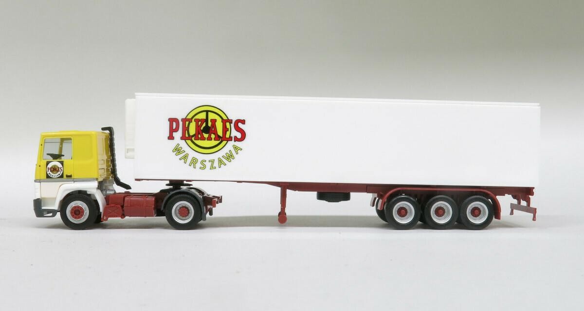 Herpa Renault R 360 z naczepą chłodnią, PEKAES WARSZAWA 313087