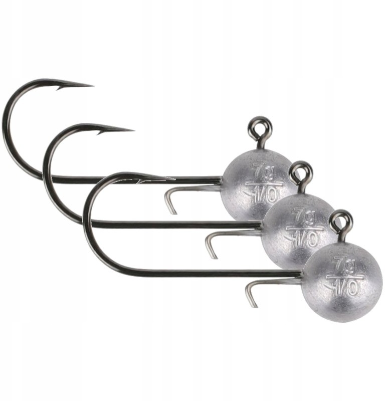 MIKADO Główka Jaws Classic Jig - 3 g hak: 4 - 3szt