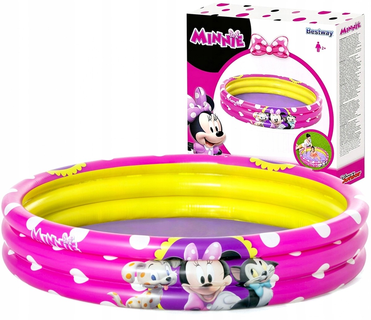 Bestway Basen dla Dzieci 122x25 Minnie 91079