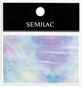 Semilac Folia Transferowa 09 - Pink & Blue Marble AKSE0043