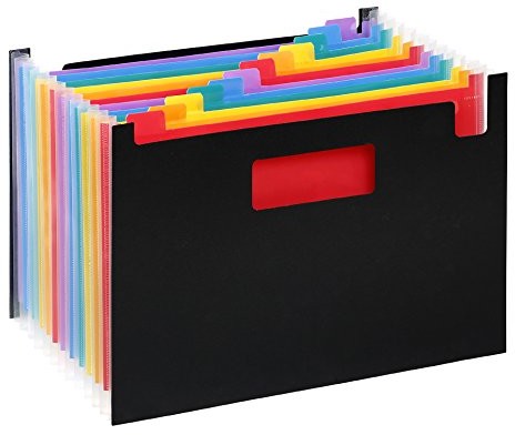 Viquel Seat Case teczka na dokumenty 12 pozycji z polipropylenu Rainbow Class 111567-03