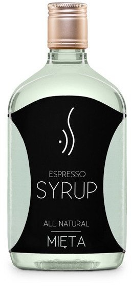 Espresso Syrup MIĘTA ESPRESSO SYRUP 500 ML