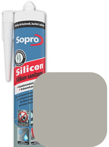 Sopro Silikon sanitarny szary 15 310 ml