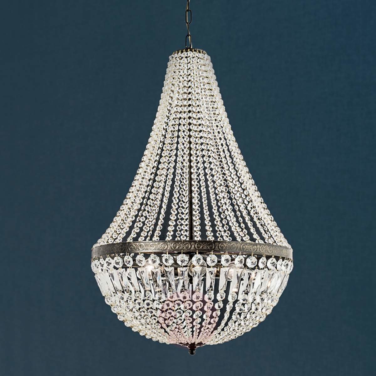 Orion Imponująca kryształowa lampa ANDARA, 60 cm
