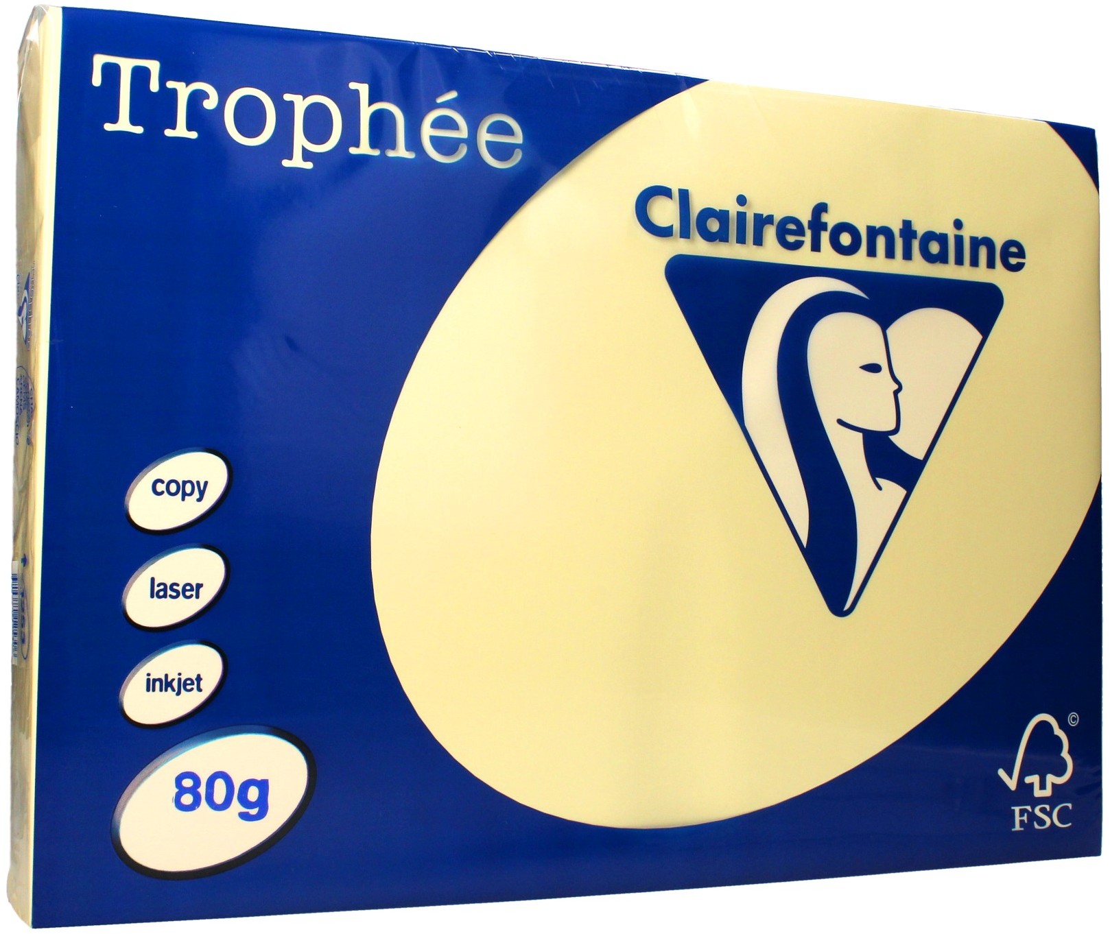 Emerson Papier ksero A3 80g kremowy Trophee 1253