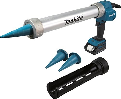 Makita DCG180RYEX akumulatorowy pistolet dozujący, 18 V, 1,5 Ah, z uchwytem na worki o pojemności 600 ml, wielokolorowy