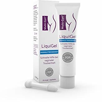 Multi-Gyn Multi-Gyn Żel alny LiquiGel do stosowania w przypadku suchości pochwy, tubka z 30 ml żelu + aplikator do użytku zewnętrznego, w okolicach intymnych i w pochwie