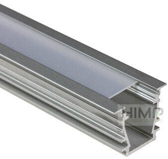 LEDart Spectrumled Aluminiowy WOJDEEP z osłoną mleczną 2mb Klosz B WOJ+03213