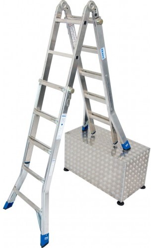 Krause STABILO przegubowa drabina teleskopowa 4x5 133960