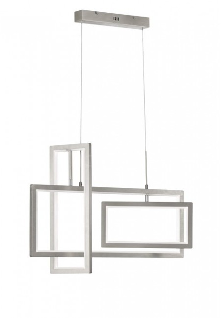 Wofi VISO Lampa Wisząca LED Nikiel matowy 1-punktowy Nowoczesny Obszar wewnętrzny VISO Czas dostawy od 6-10 dni roboczych 6531.03.64.8000