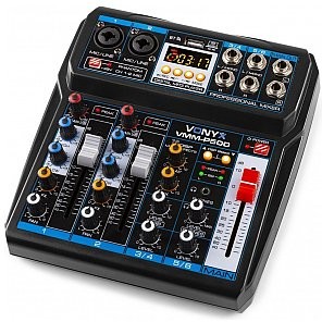 Vonyx Mikser 4-kanałowy DSP USB MP3 BT Vonyx VMM-P500 172.580