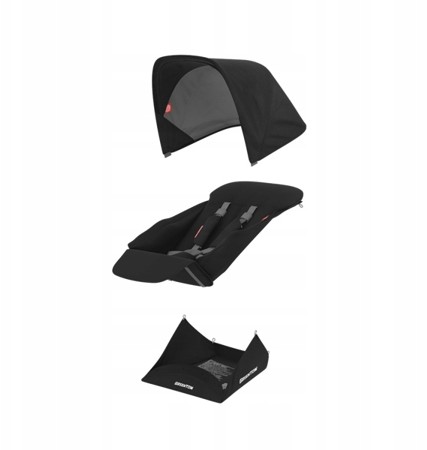Greentom Reversible Tapicerka Black - Czarna