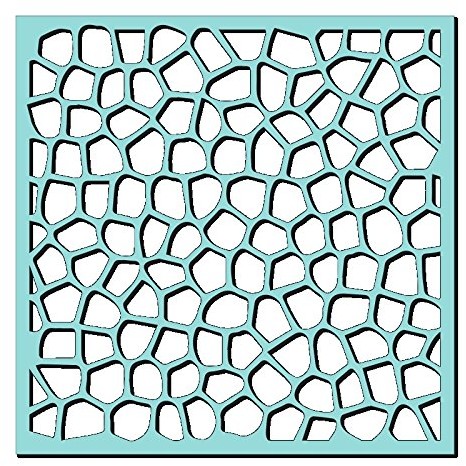 Sweet Dixie Mozaika  elektryczny szablon, 6 X 6, przezroczysty SDST0017