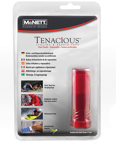 McNett ZESTAW NAPRAWCZY TENACIOUS TAPE REPAIR TAPE CLEAR