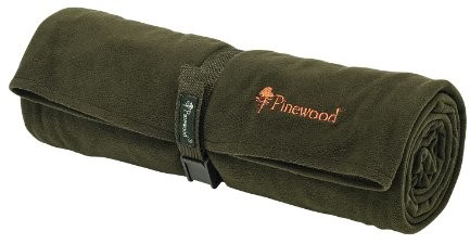 Comfy Pinewood koc z flauszu z poduszką Green, One Size, 9108 114 9108-114