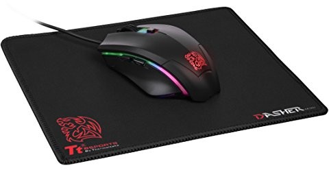 Tt eSPORTS Tt Esports Talon Elite RGB Combo mysz gamingowa i podkładka pod mysz MO-TER-WDOTBK-01