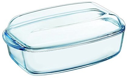 Pyrex Essentials prostokątny rondel z pokrywką 4,5 litra 4937387