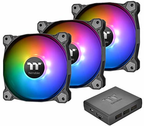 Thermaltake Thermotake Pure Plus RGB 14 TT Premium Edition 3Pack wentylator do obudowy CL-F064-PL14SW-A