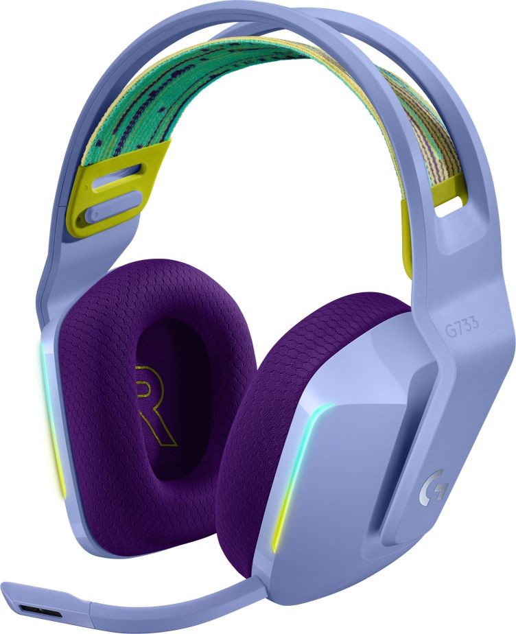 Logitech G733 LIGHTSPEED Fioletowe (981-000890)