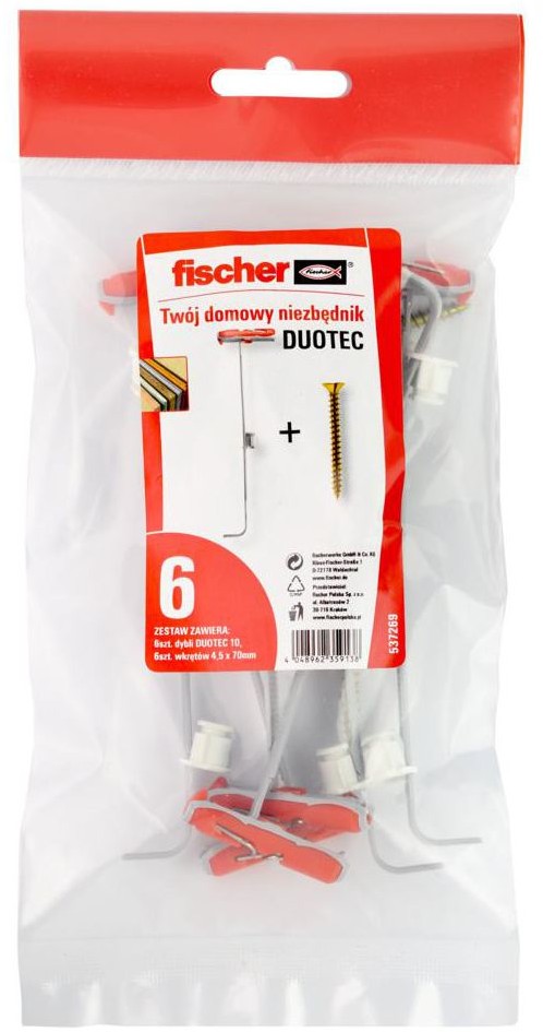 Fischer Kołek do płyt GK DUOTEC