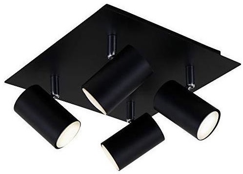 Briloner 2857-045 - Reflektor SPOT 4xGU10/40W/230V czarny