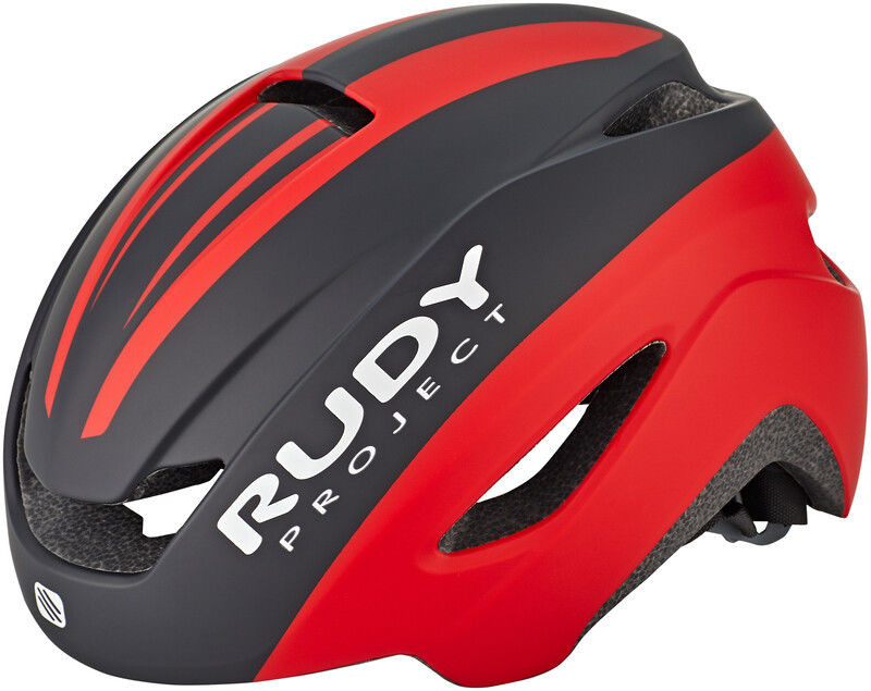 RUDY project Project Volantis Kask rowerowy, black/red L 59-61cm 2020 Kaski triathlonowe HL750022