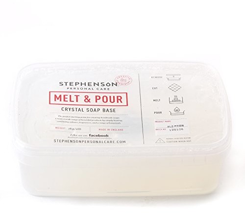 Mystic Moments Melt and pour bazie mydła, przezroczysty SLS swobodnie  1 kg SOAPMNP1k