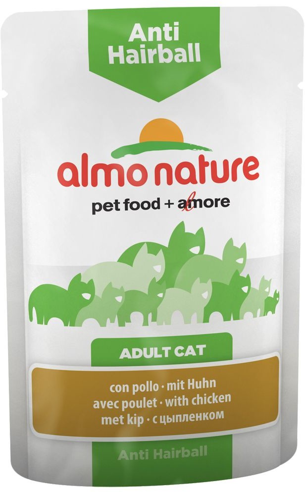 Almo Nature Functional Megapakiet Anti Hairball w saszetkach 24 x 70 g Pakiet mieszany