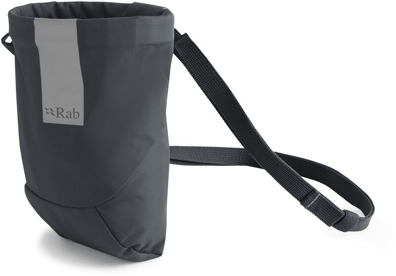 Rab Rab Chalk Bag, szary  2022 Magnezje i torebki na magnezje QAP-18-EBN-U