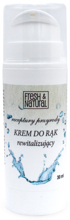 Fresh&Natural Rewitalizujący krem do rąk 30ml