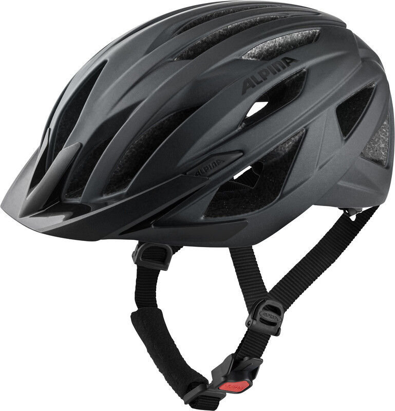 Alpina Parana Helmet, black matt 51-56cm 2021 Kaski MTB 9755130
