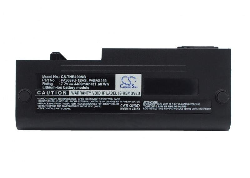 Cameron Sino Toshiba NB100 PA3689U-1BAS 4400mAh 31.68Wh Li-Ion 7.2V czarny