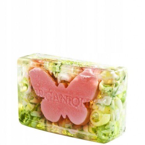 Organique Mydło Glicerynowe Motyl Malina 100g