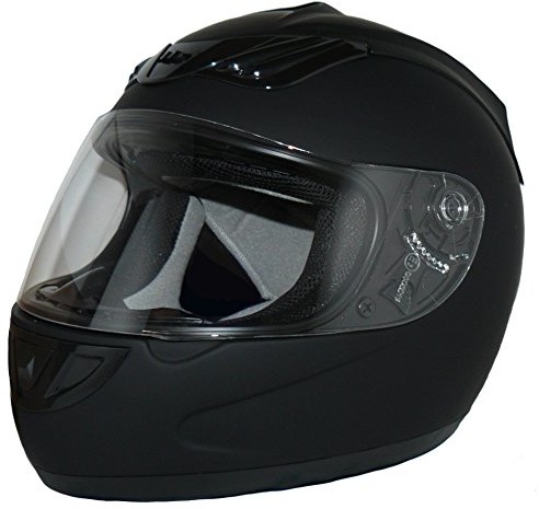 protectWEAR Protectwear H-510-ES-M kask motocyklowy, rozmiar M, czarny matowy H-510-ES-M