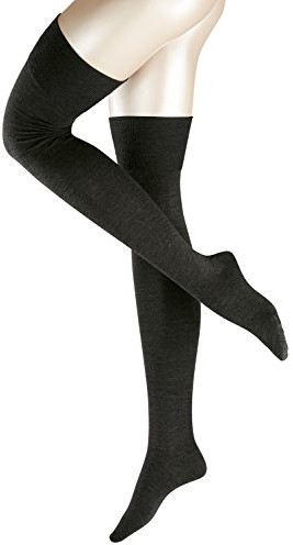 FALKE damskie Overknee Striggings -  matowy delikatny 46860