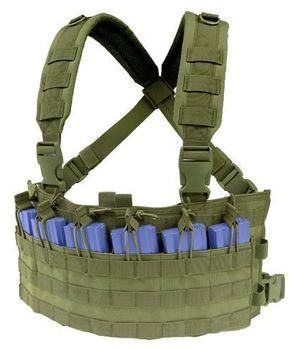 Condor Panel Piersiowy Rapid Assault Chest Rig Olive MCR6-001