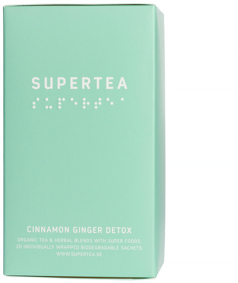 Teministeriet Teministeriet Supertea Cinnamon Ginger Detox Herbata 20 Torebek ST-WCO