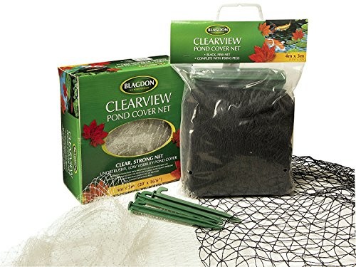 Blagdon interpet 1022408 blagdon ClearView delikatna siatki 6 x 3 m, okryciowa do stawu Czarny