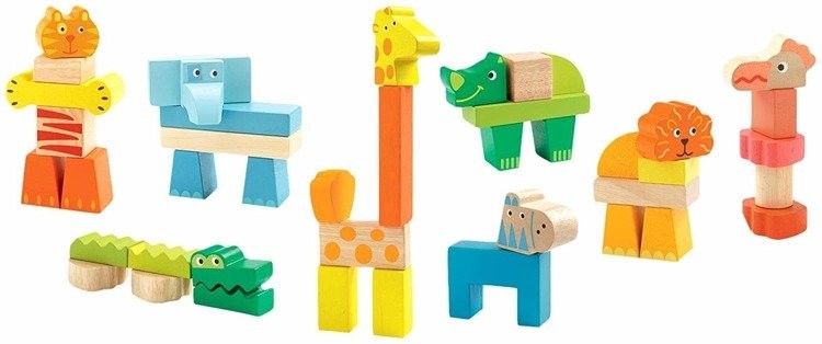 Djeco klocki Creanimaux Zoo