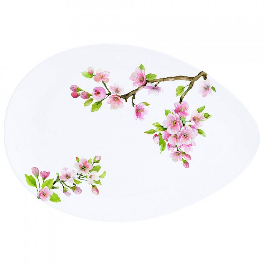 Nuova Cer R2S Półmisek z porcelany 24x16,5 cm R2S Sakura 1086 SAKU
