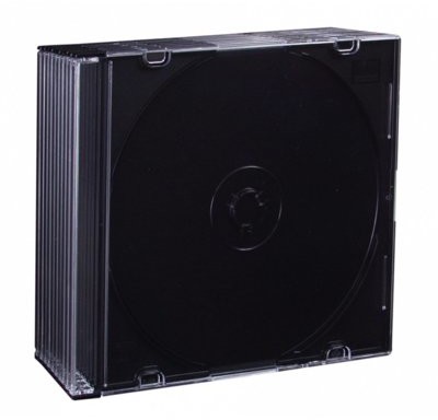 Esperanza Pudełko NA 1 CD SLIM 5,2mm BLACK PAK 10 3024